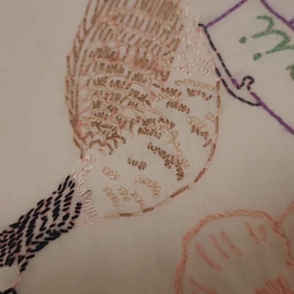 Vintage Hand Stitched Hawaii State Bird & Flower - Picture 3 of 16